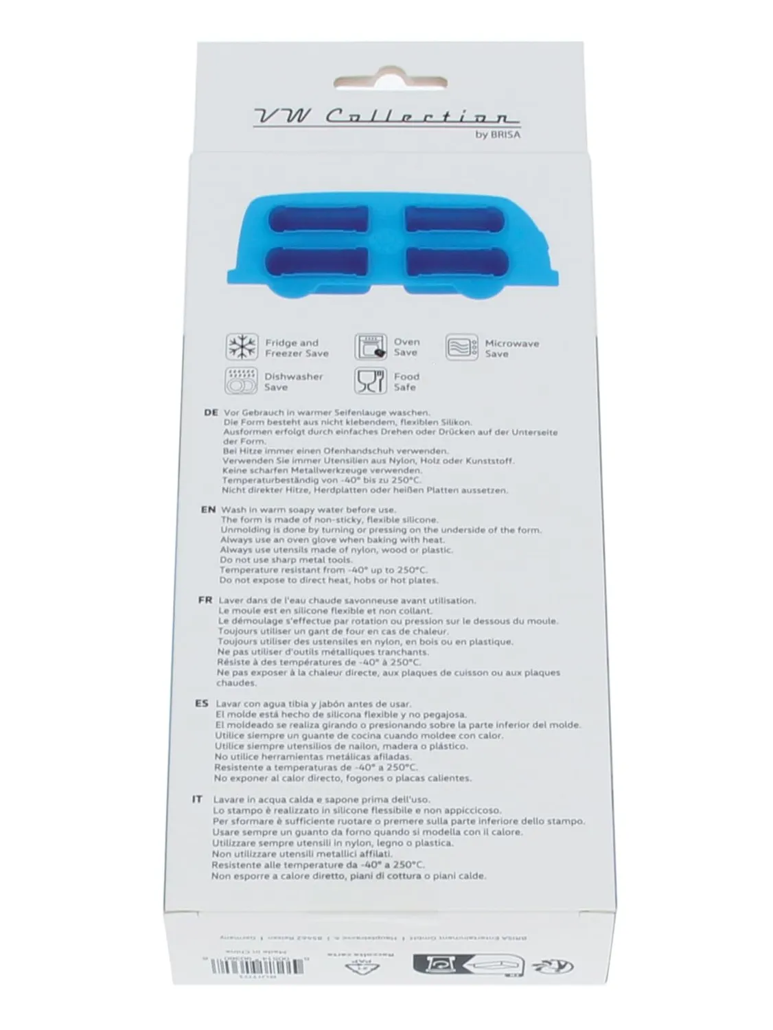 Brisa VW Collection Bulli T1 moule glaçons Silicone four