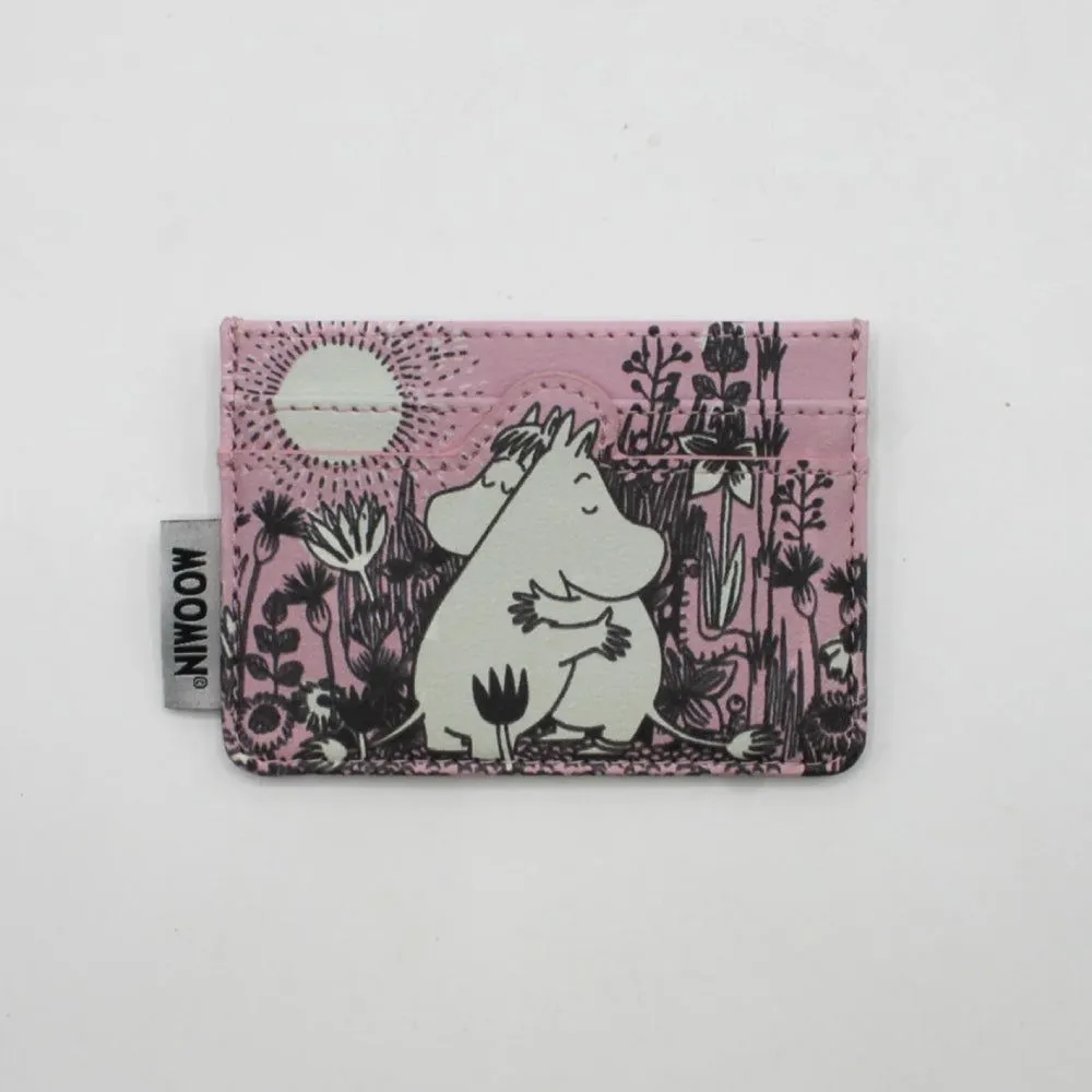 Moomintroll Love porte-cartes rose PVC