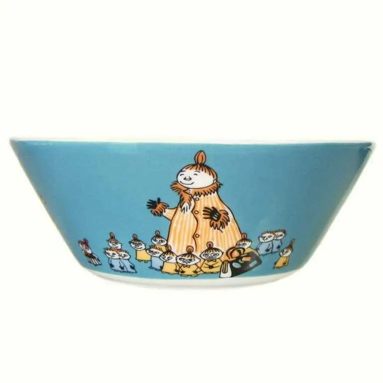Moomin Mymble's Mother bol 15cm turquoise céramique
