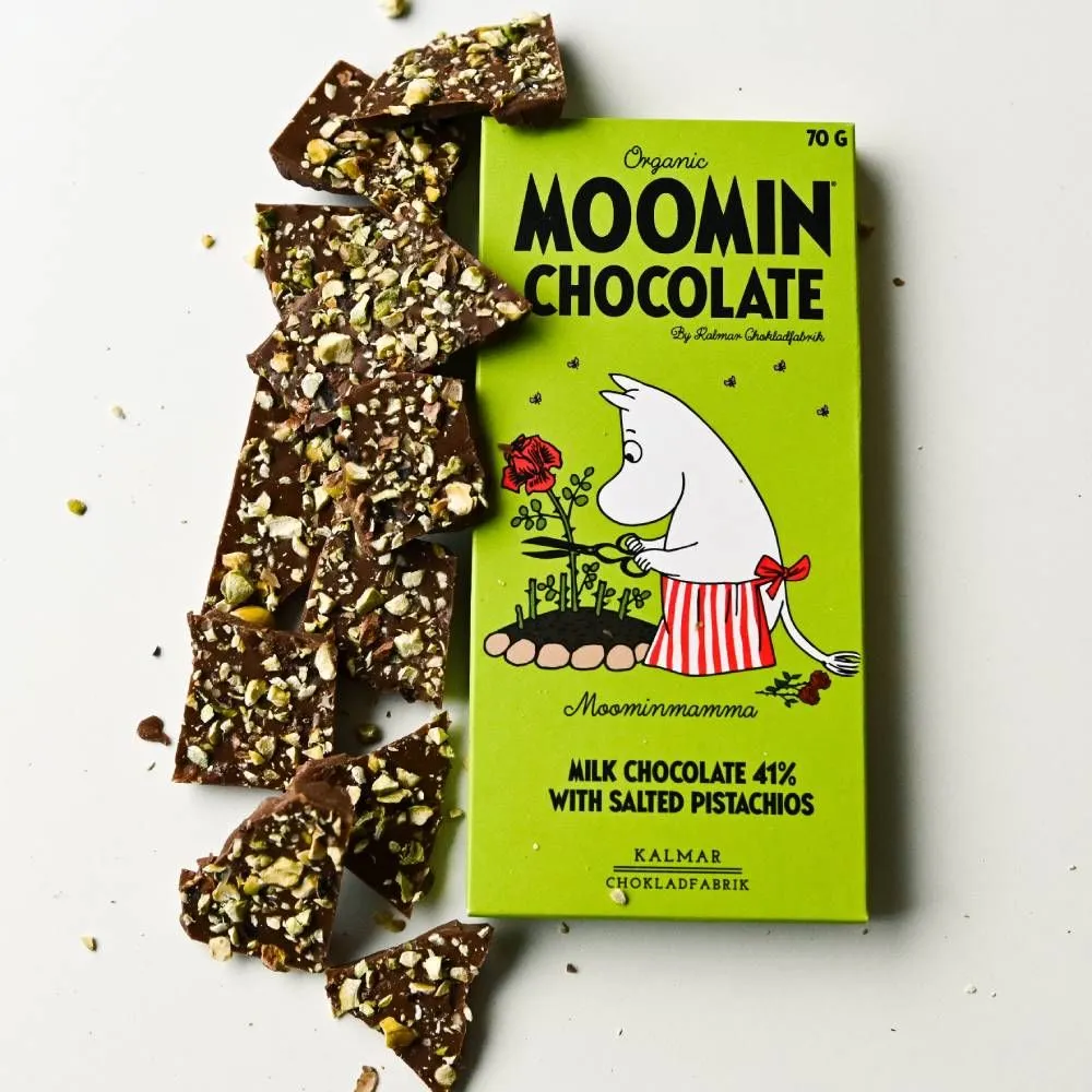 Moominmamma chocolat au lait 70 g bio