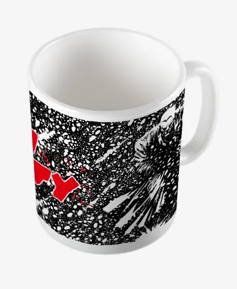 Pixgoodies Sin City mug céramique Marv sous la neige