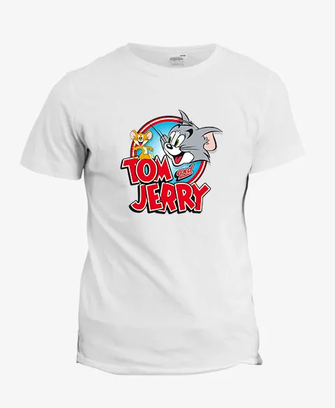 Pixgoodies Tom & Jerry t-shirt coton fan cartoon