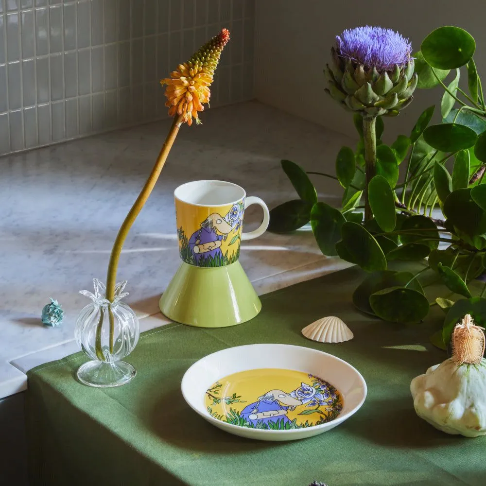 Moomintroll Hemulen Mug 0,3 L jaune vitro-porcelaine