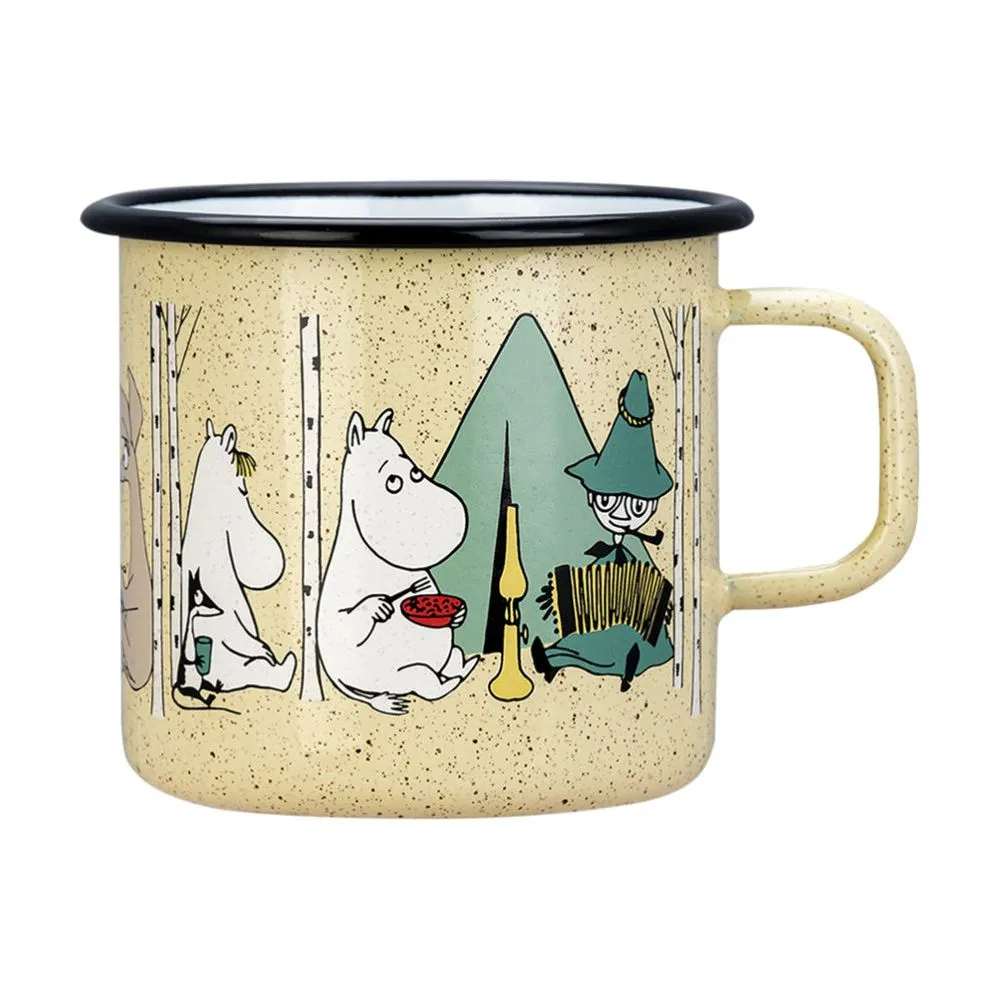Moomintroll Campers Mug Émaillé Acier Randonnée