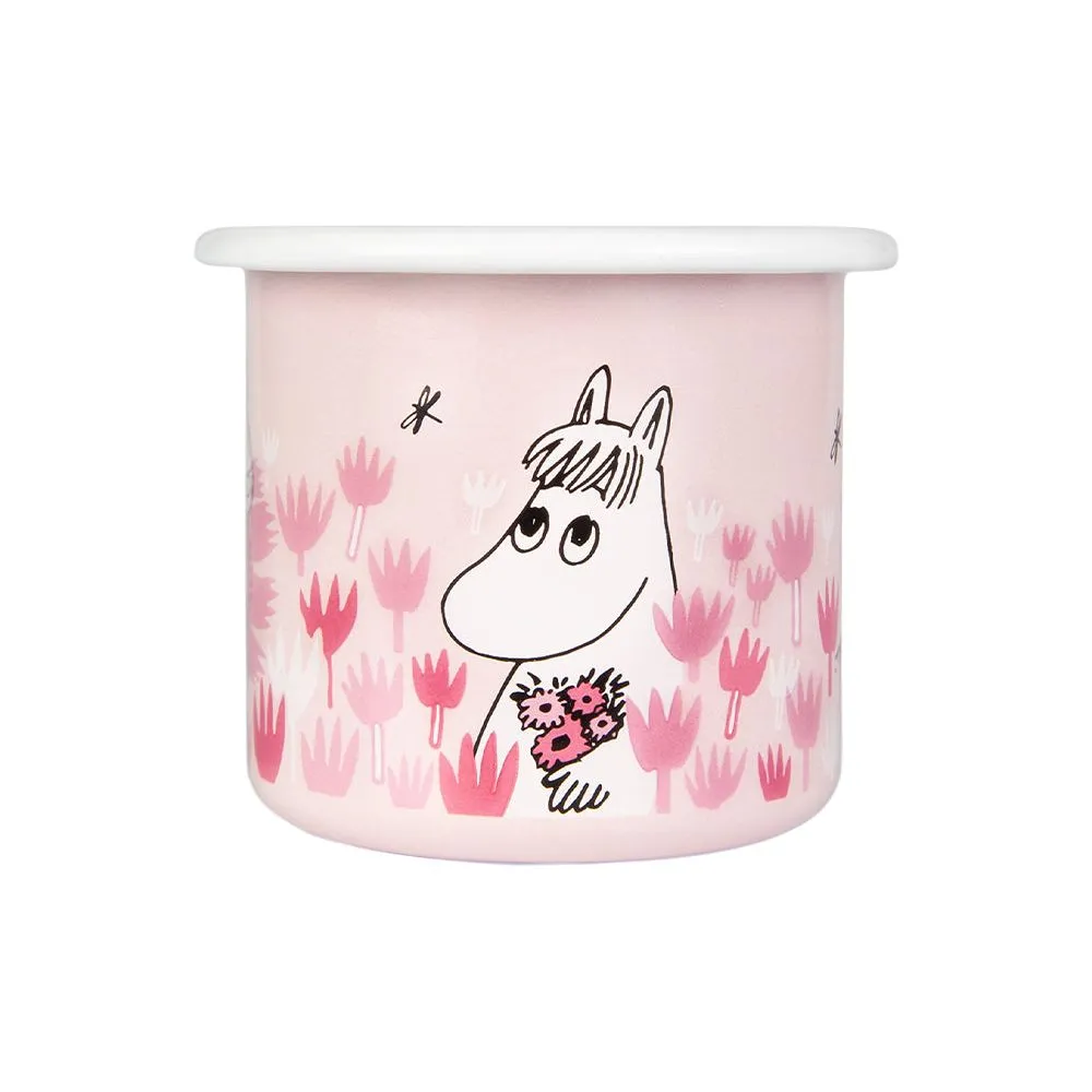 Moomintroll Moomin Girls mug émaillé rose 2,5 dl
