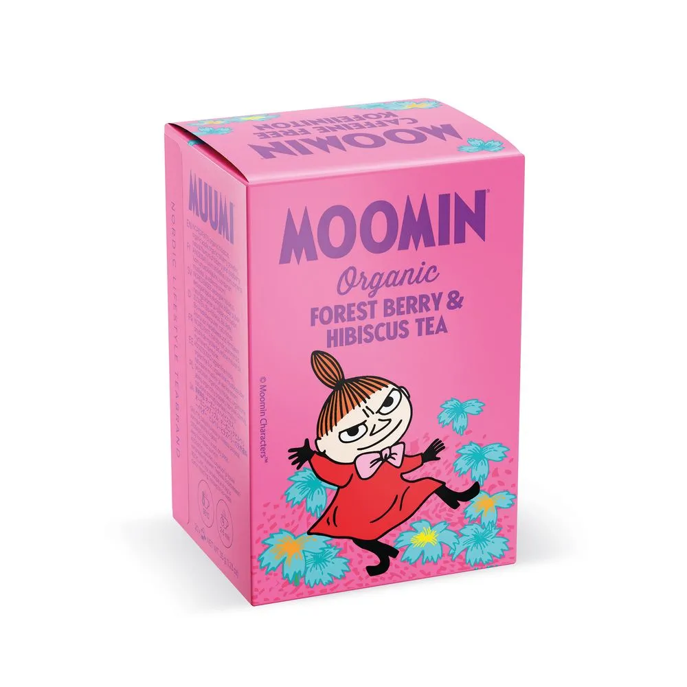 Moomintroll Little My infusion hibiscus fruits rouges 20 sachets