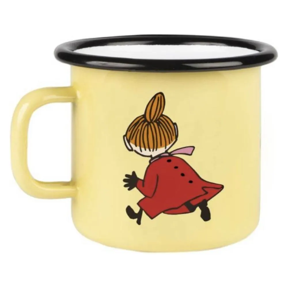 Moomintroll Little My Mug Rétro Émail 2,5 dl Jaune