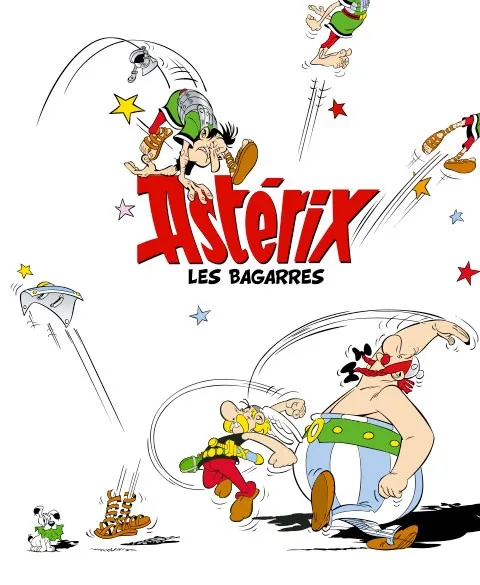 Pixgoodies Astérix et Obélix bagarre mug céramique 325 ml