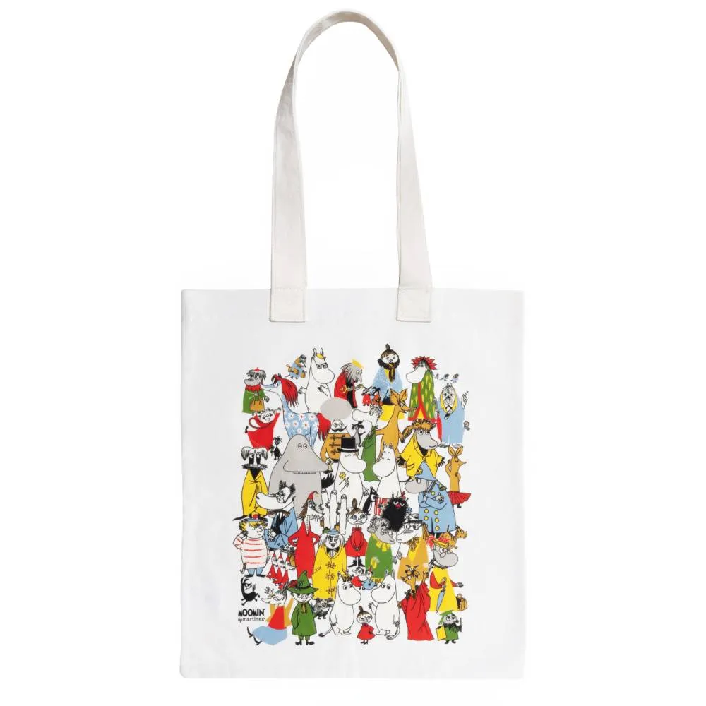 Moomin Class Reunion sac cabas 37 x 41 cm coton recyclé