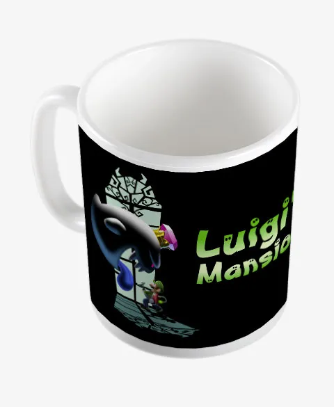 Pixgoodies Mario Luigi’s Mansion mug céramique fantômes