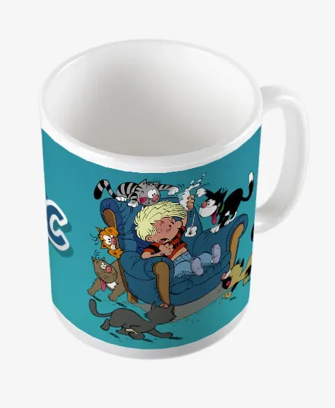 Pixgoodies Cédric Terrain minets mug céramique