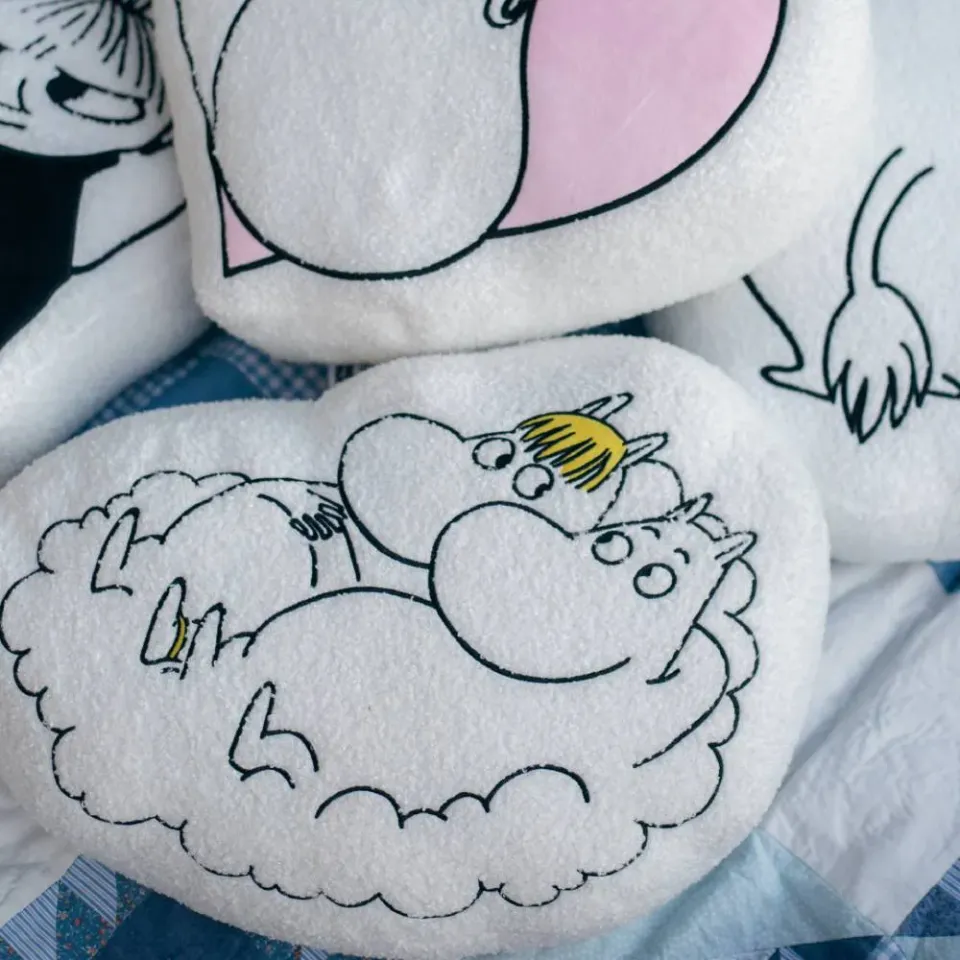 Moomintroll Cloud coussin blanc Moomintroll Snorkmaiden