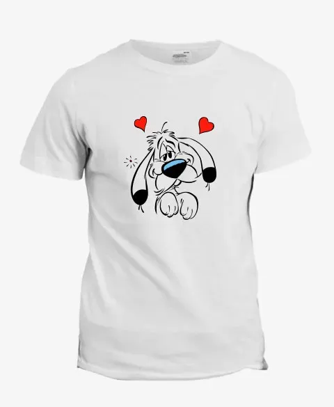 Pixgoodies Astérix Idéfix t-shirt coton