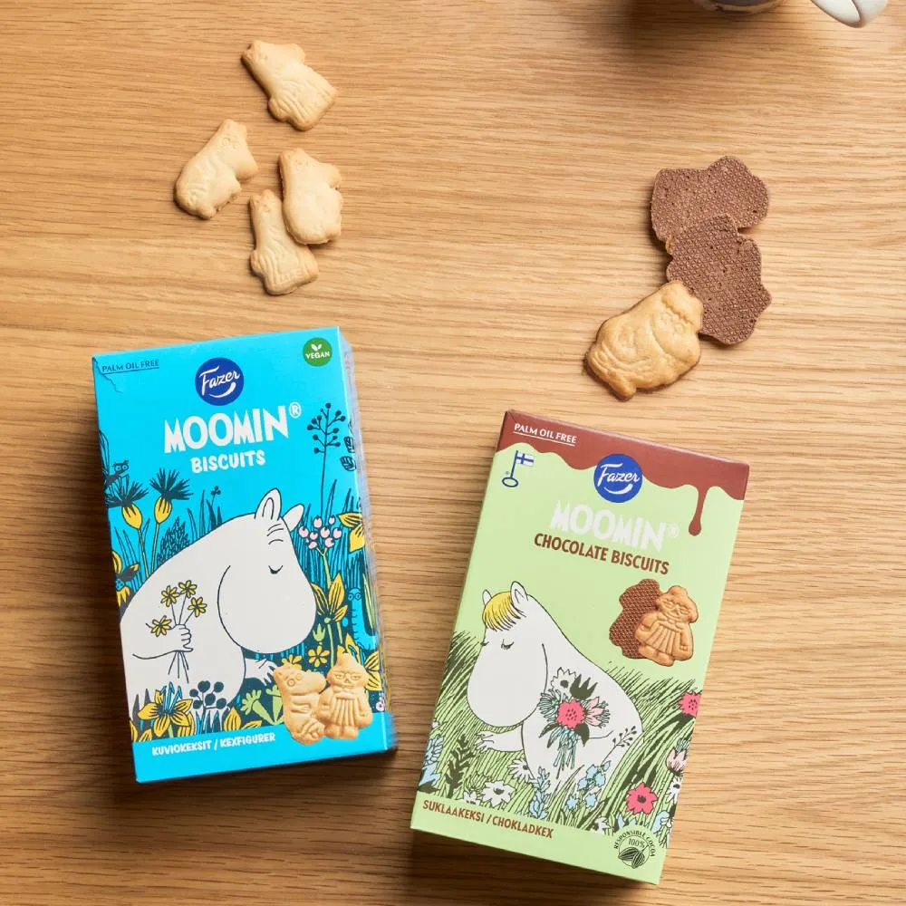 Moomintroll biscuits croquants vegan 175 g