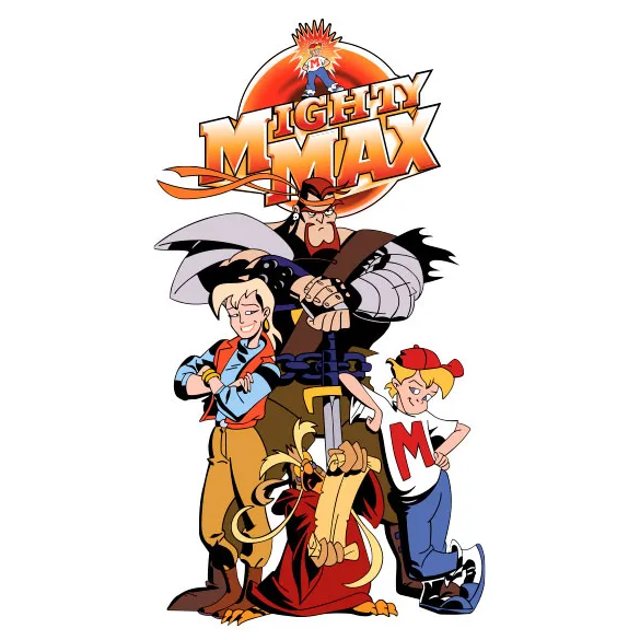 Pixgoodies Mighty Max dessin animé et figurines t-shirt