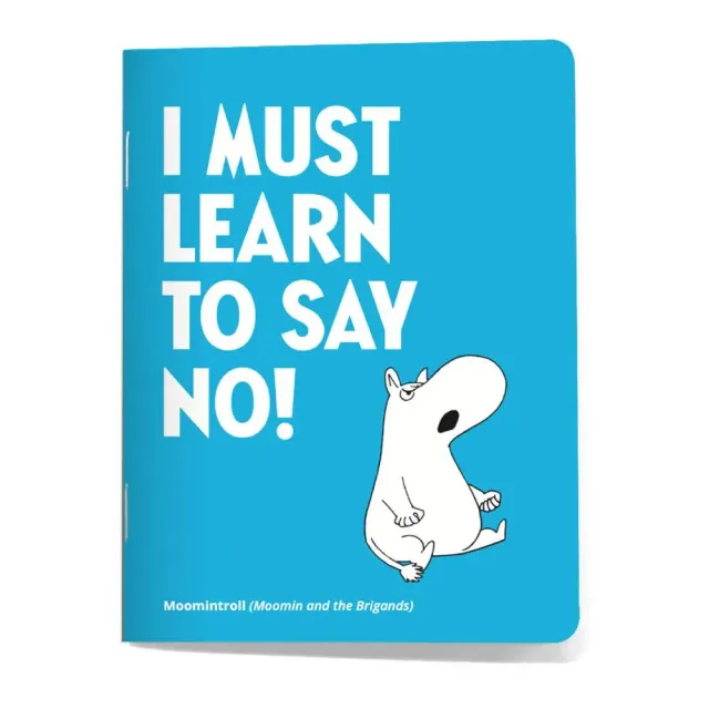 Moomintroll Say-no Exercise Notebook Mini carnet de notes bleu