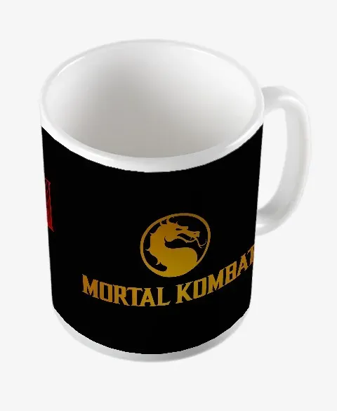Pixgoodies Mortal Kombat Finish Him mug céramique versus fighting