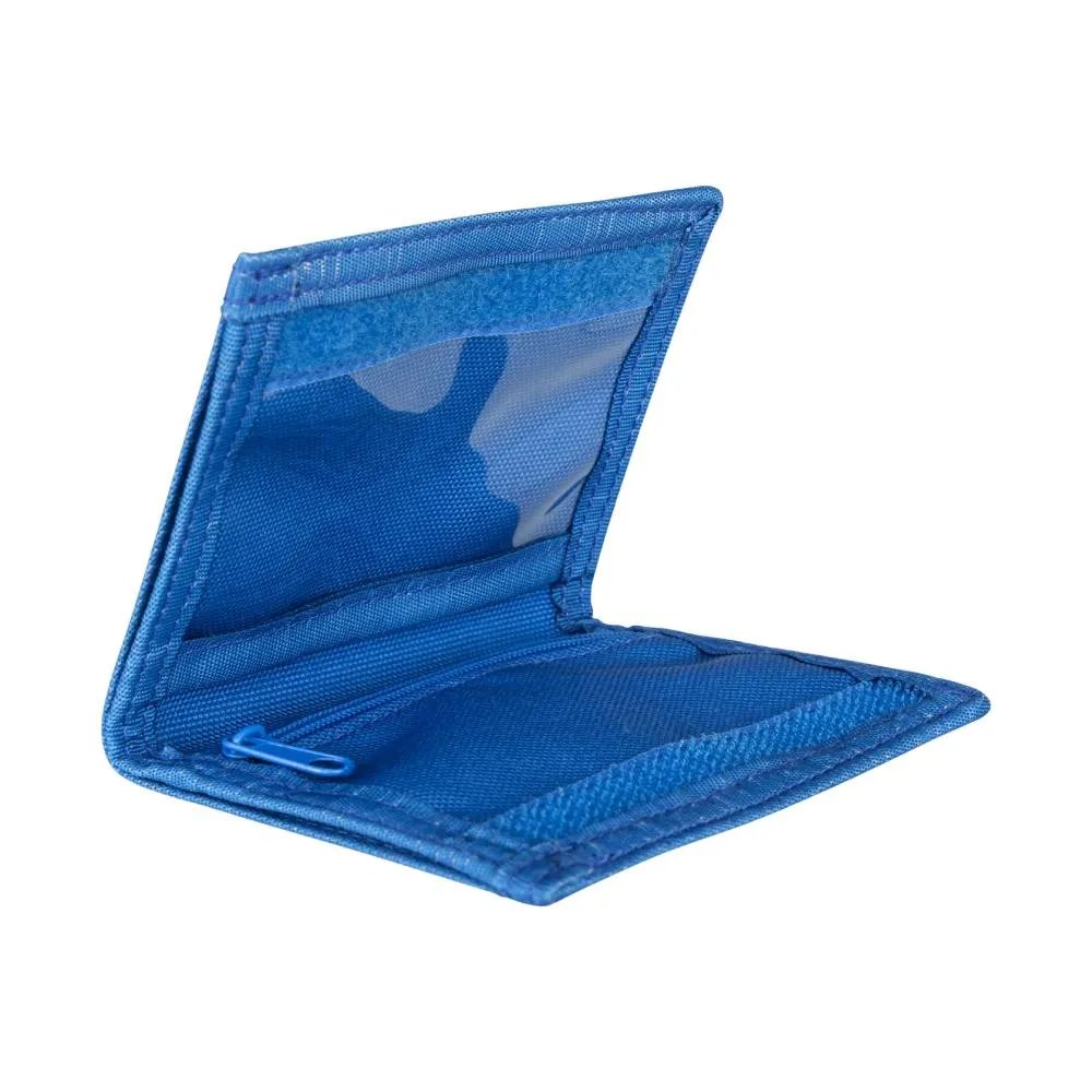 Moomintroll portefeuille bleu 11 cm velcro toile