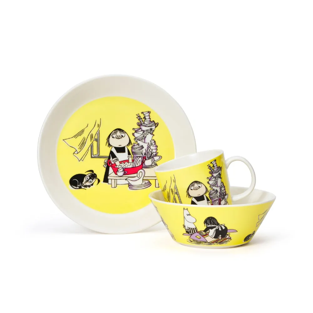 Moomintroll Misabel bol jaune 15 cm vitro-porcelaine