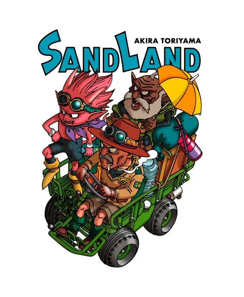 Pixgoodies Sand Land Démon du désert T-shirt
