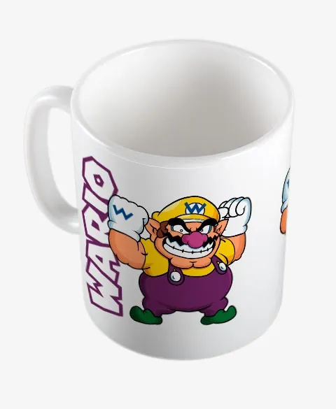 Pixgoodies Mario Wario mug céramique double maléfique