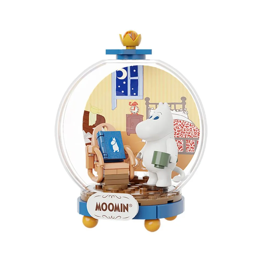 Moomintroll Leisurely Time maquette de construction 73 pièces