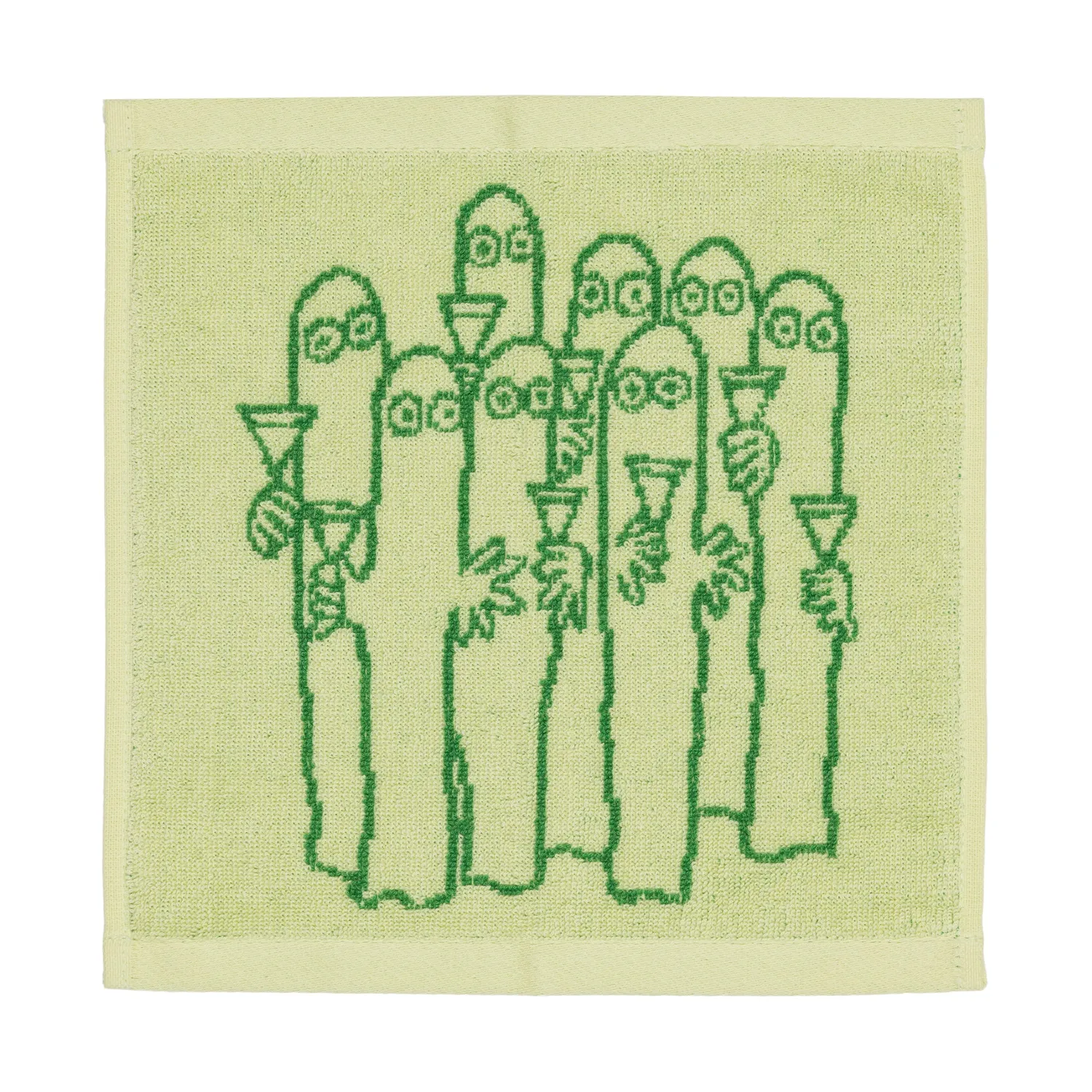 Moomintroll Hattifatteners essuie-mains coton bio vert