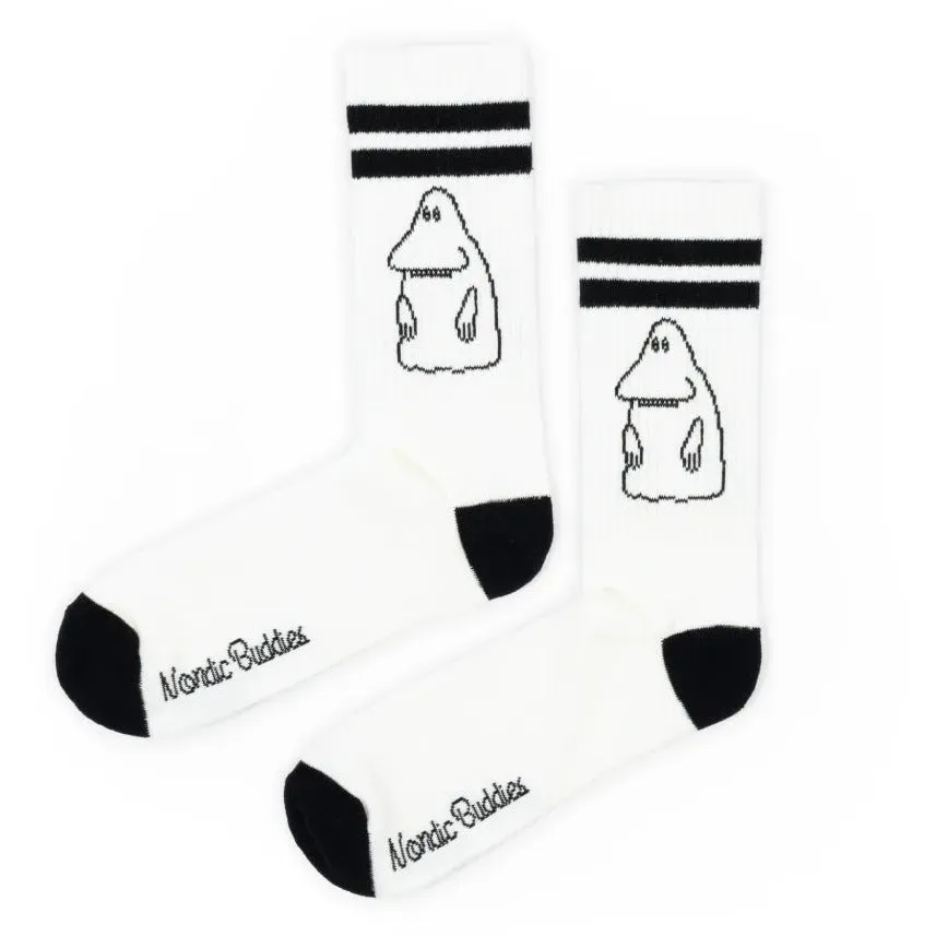 Moomintroll Retro chaussettes Groke 40-45 coton