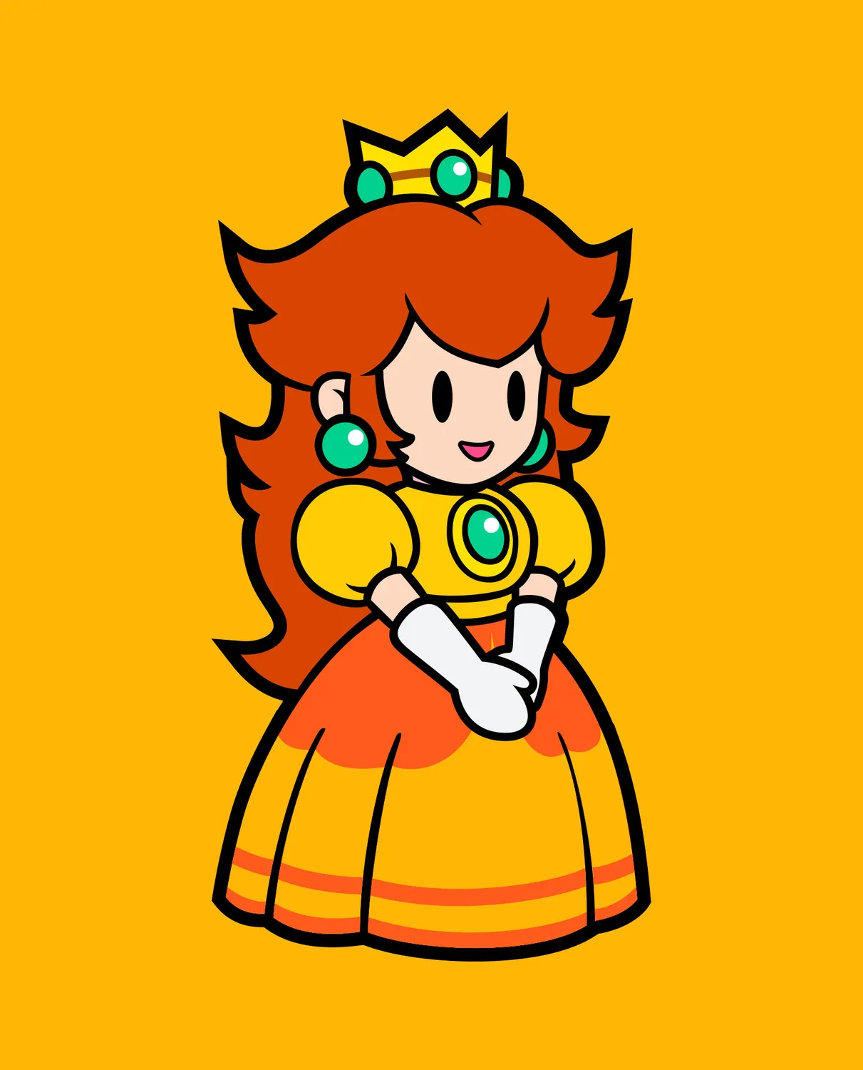 Mug Mario Princesse Daisy céramique 325 ml