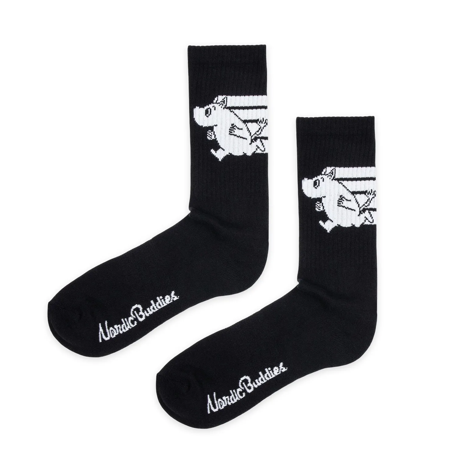 Moomintroll Running chaussettes de sport coton