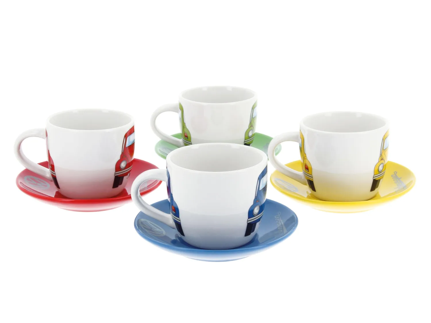 Brisa VW Collection Coccinelle Avant tasses espresso