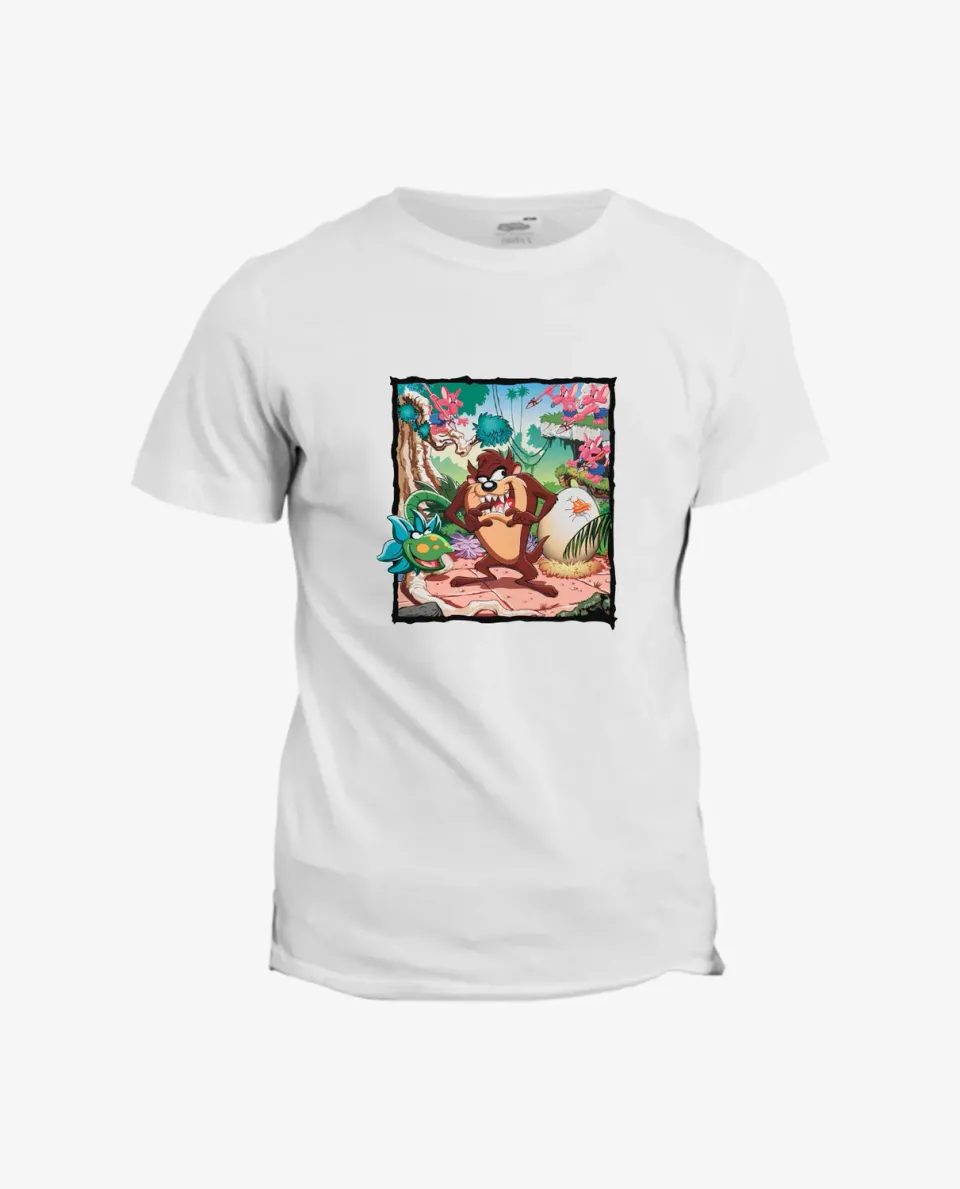 T-shirt Looney Tunes Taz-Mania coton