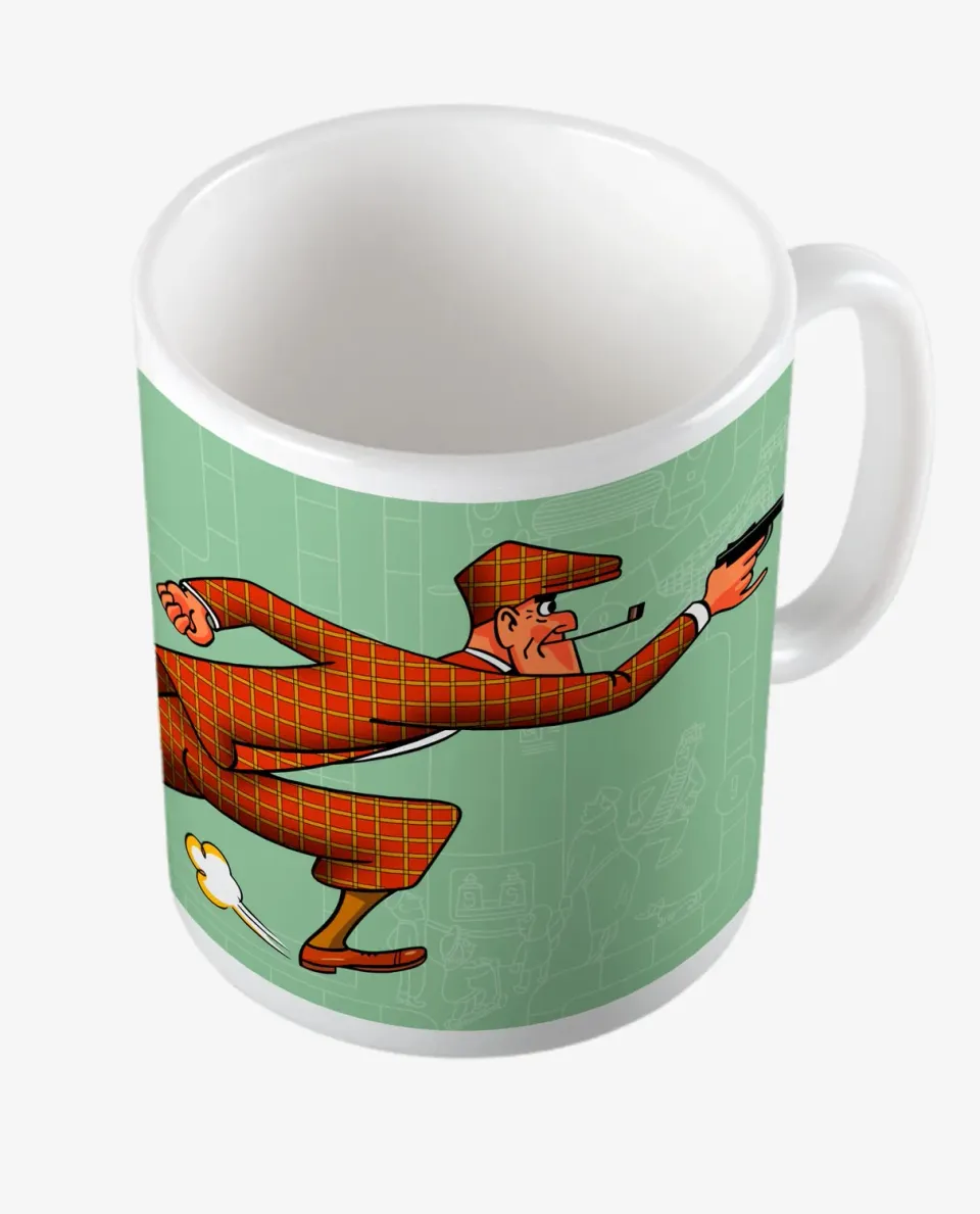 Pixgoodies Nick Knatterton détective mug céramique 325 ml
