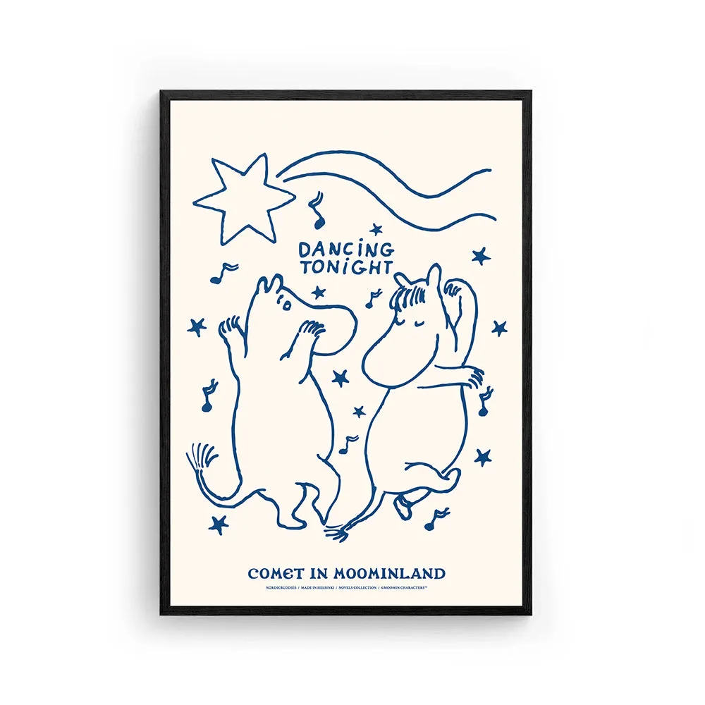 Moomintroll Comet Dance affiche blanche 200 g