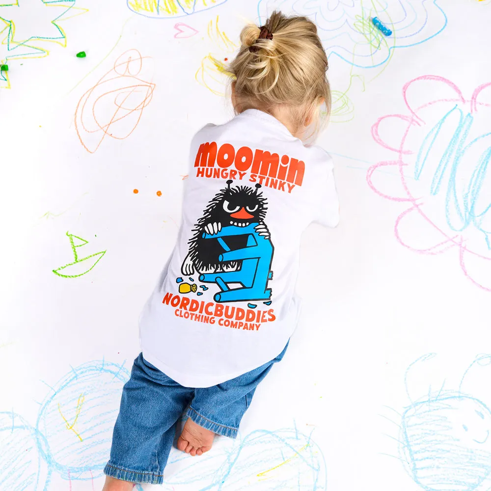 Moomintroll Stinky Kids T-Shirt t-shirt enfant blanc en coton