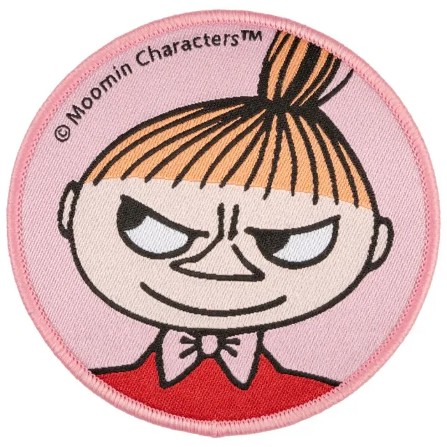 Moomintroll Little My Écusson Thermocollant Rose 80 mm