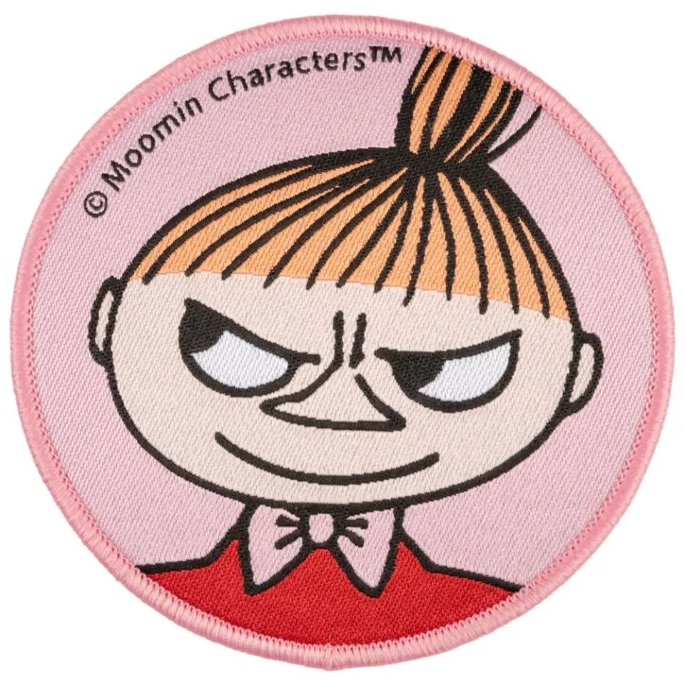 Moomintroll Little My Écusson Thermocollant Rose 80 mm