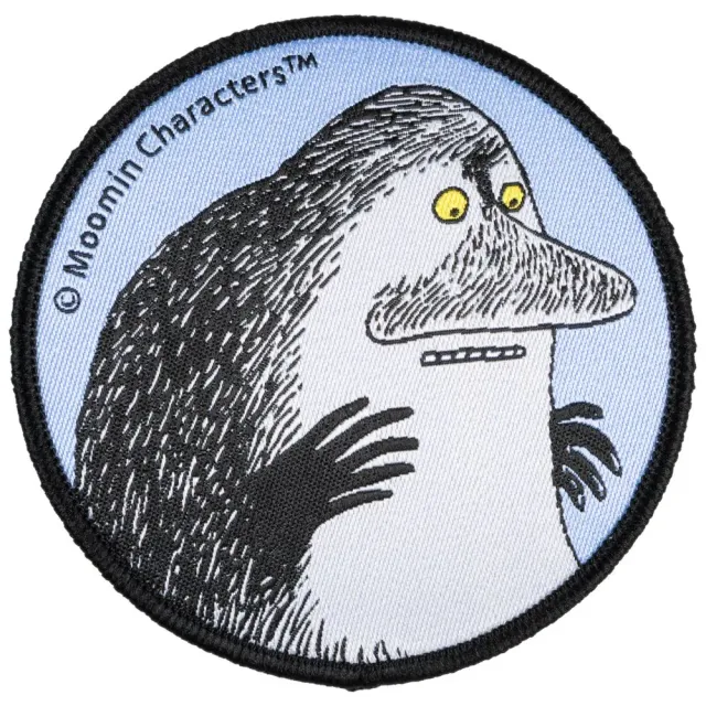 Moomintroll La Groke patch thermocollant 80 mm