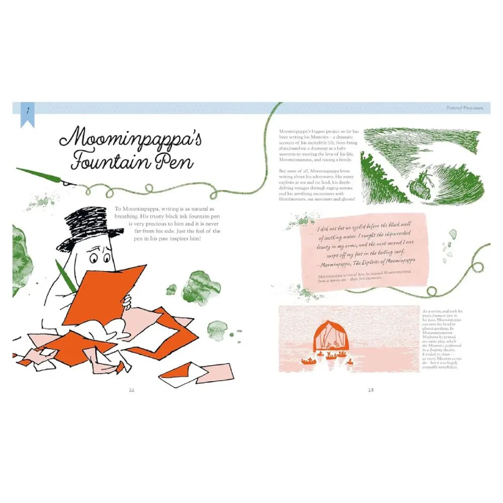 Moomintroll What is a Moomin? guide illustré 100 objets anglais