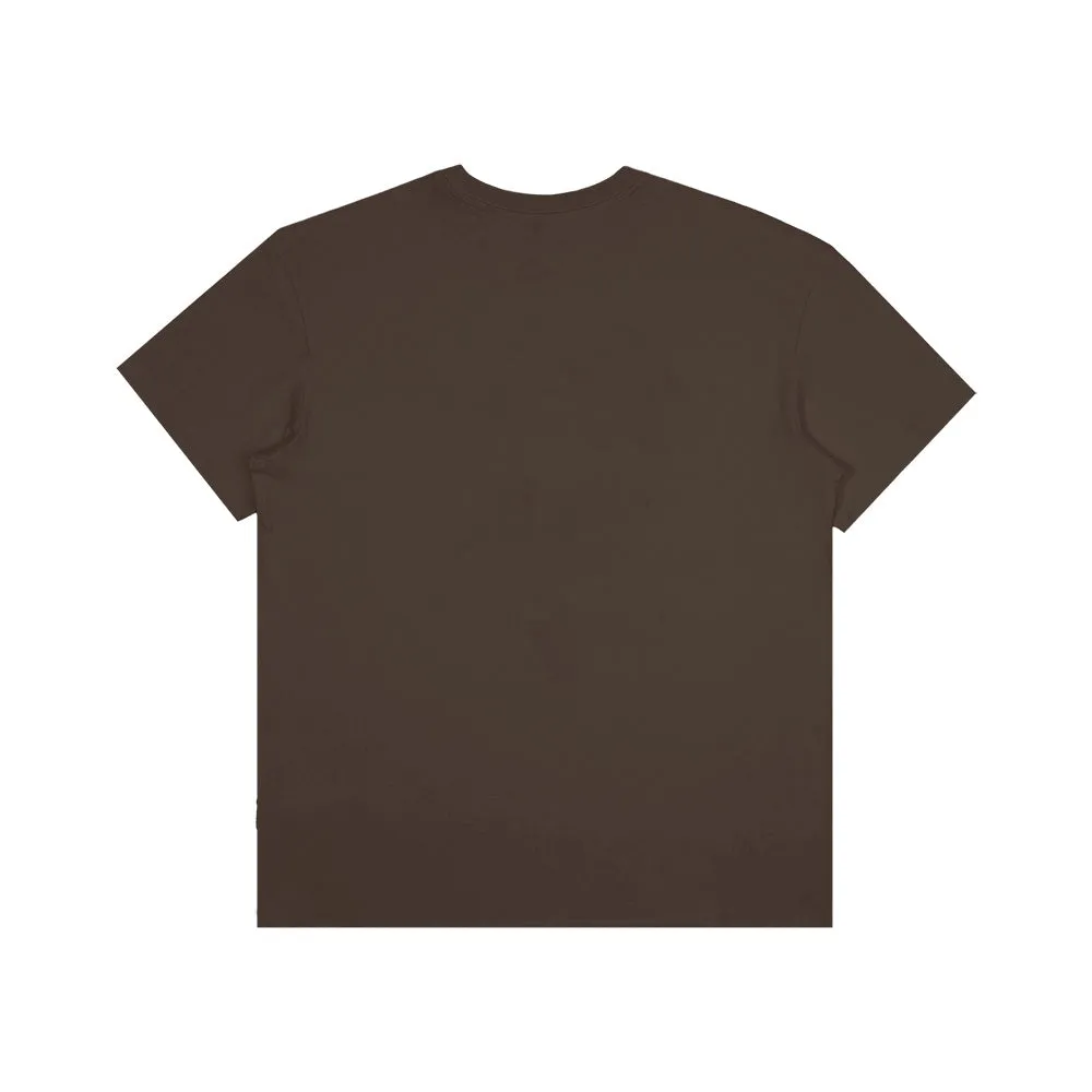 Moomintroll Happy t-shirt marron coton oversize