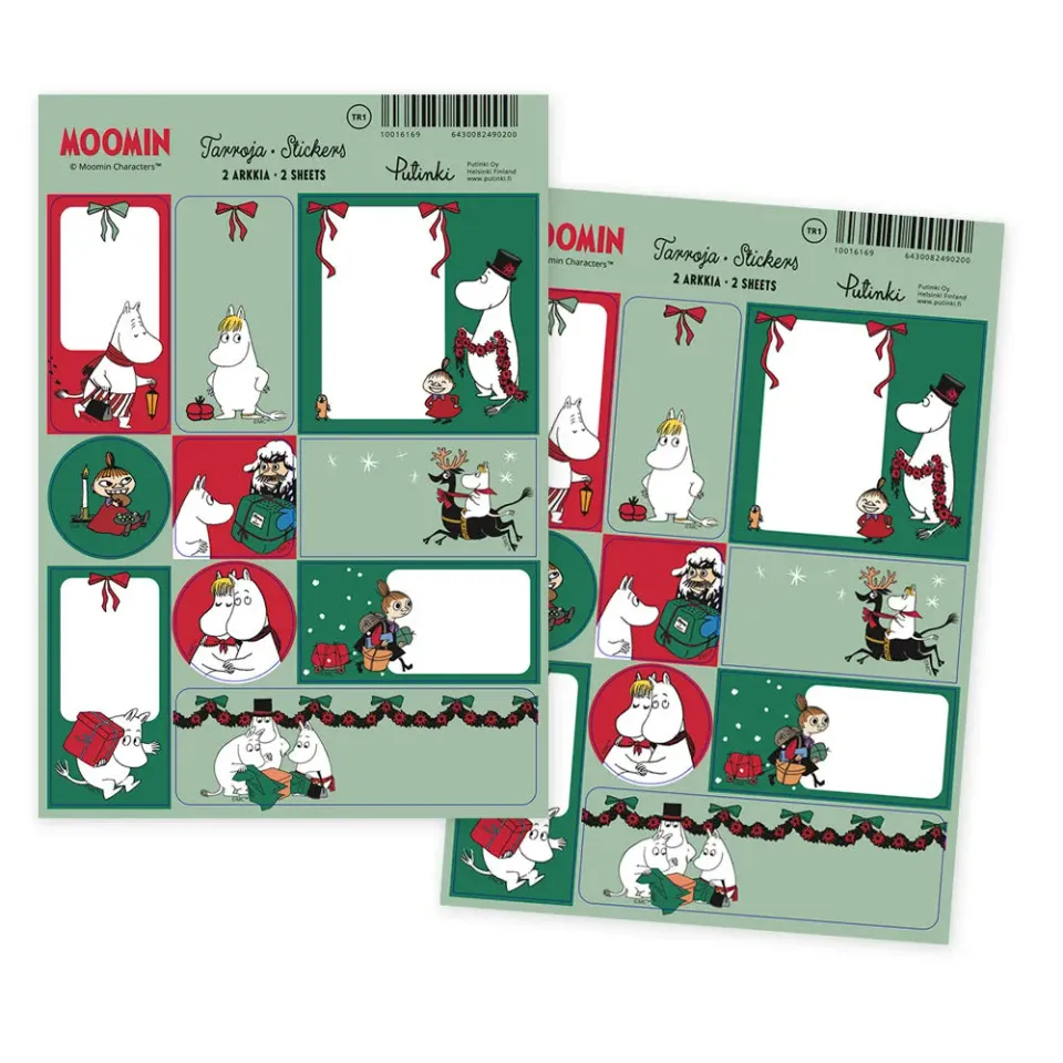 Moomintroll Package Card stickers 20 pièces A5