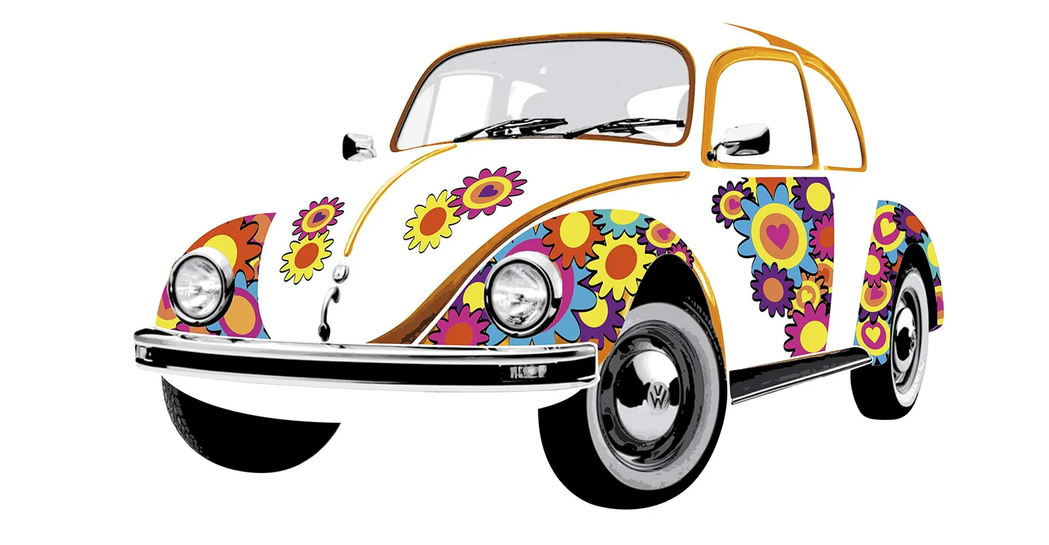Brisa VW Collection T1 Bus sticker mural