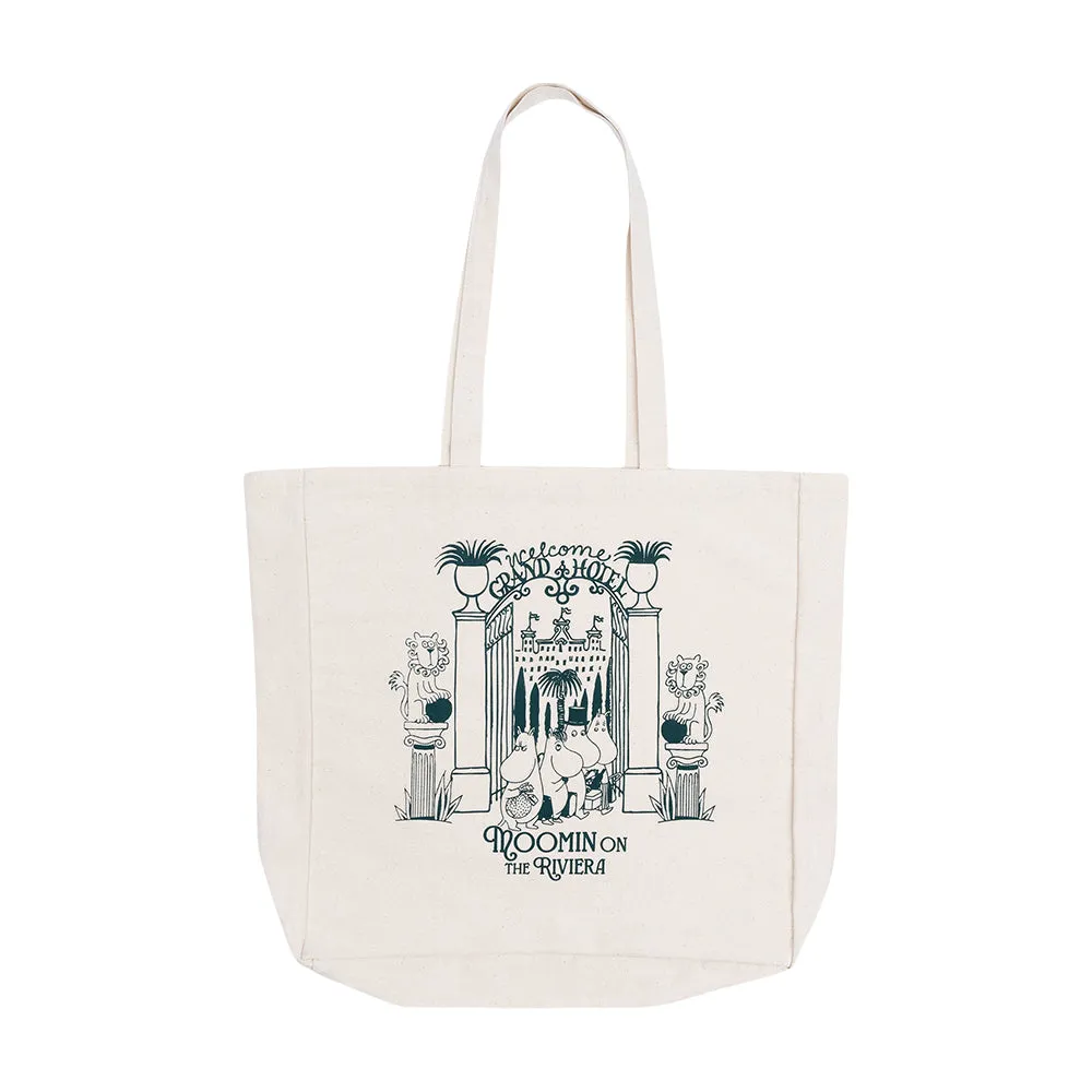 Moomintroll Riviera tote bag coton