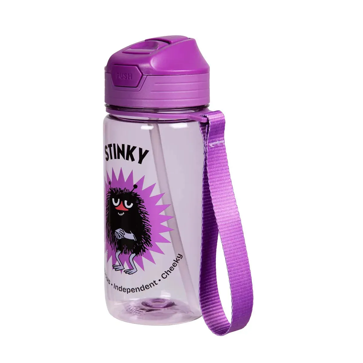 Moomintroll Stinky gourde violette 550 ml