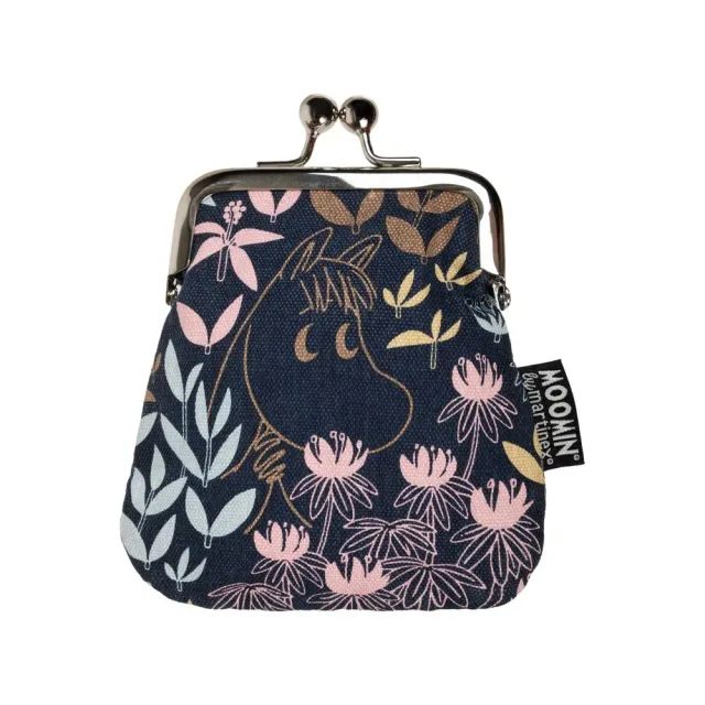 Moomintroll Primrose porte-monnaie bleu 12x14 cm