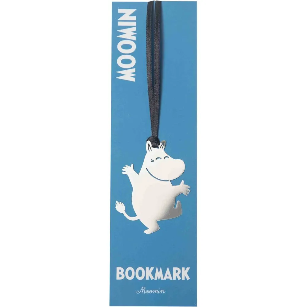 Moomintroll Dancing marque-page argenté métal