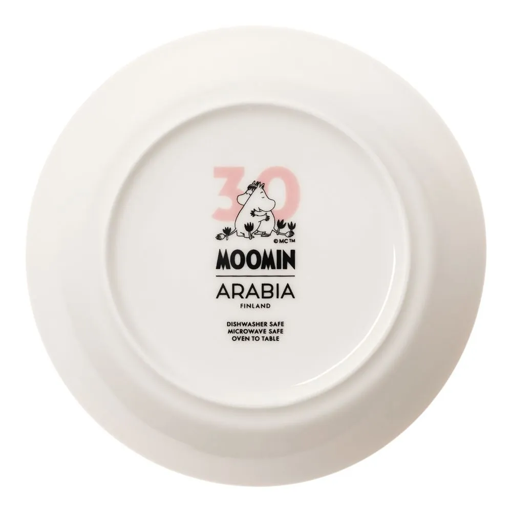 Moomintroll Love 30 soucoupe 15 cm rose