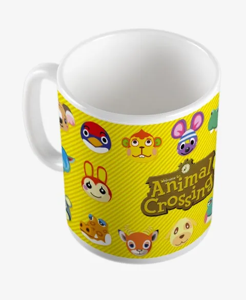 Pixgoodies Animal Crossing monde féerie mug céramique