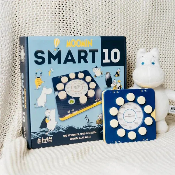 Moomintroll Smart10 jeu de quiz 100 questions 2-8 joueurs