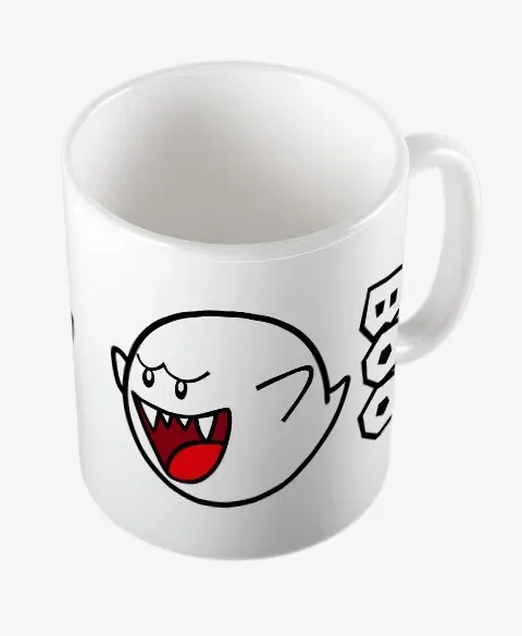 Pixgoodies Mario Boo mug céramique fantôme